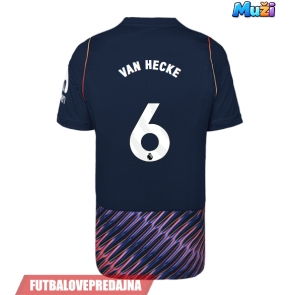 Lacne Muži Futbalové dres Tottenham Hotspur Jan Paul van Hecke #6 2026-27 Krátky Rukáv - Preč